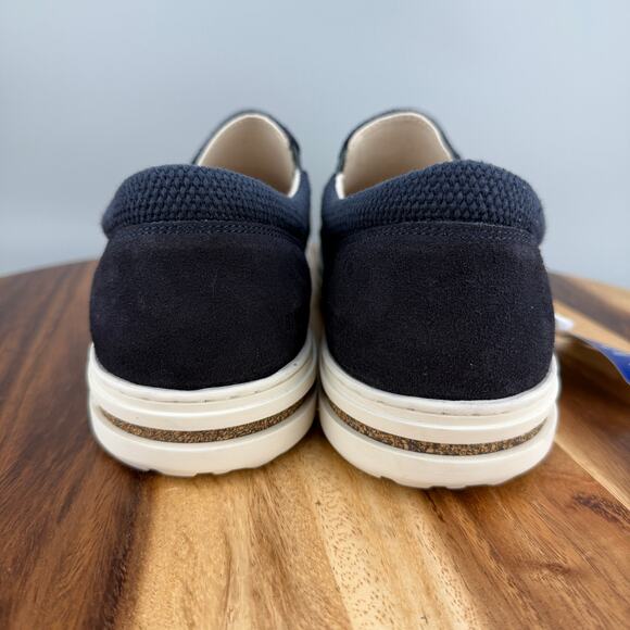 Birkenstock Oswego Men\'s 12 (EU 45) Midnight Blue Slip On Sneaker Loafer NEW